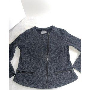 Ladies Ruff Hewn Sweater Jacket Size Large